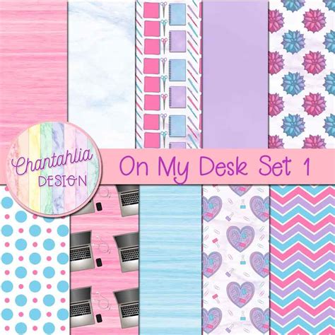 Free On My Desk Digital Papers