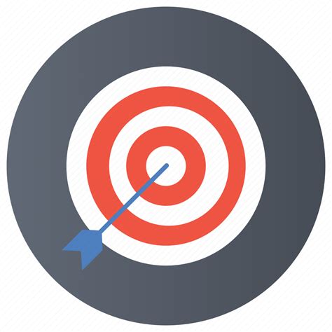 Aim Goal Objective Purpose Target Icon Download On Iconfinder