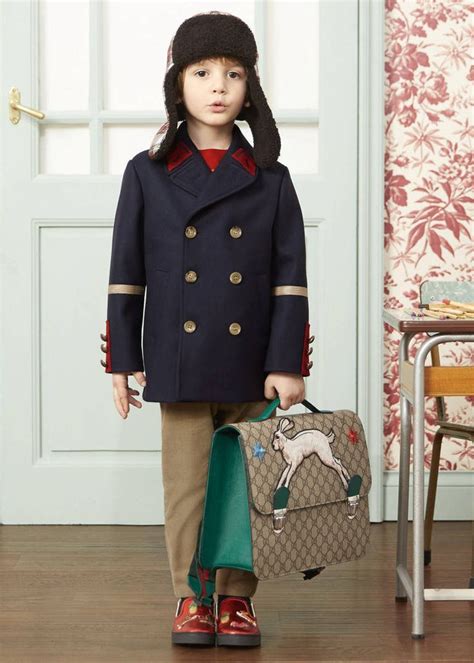 Plaids Prints And Animal Adorned Satchels Mix In The Gucci Kids Back