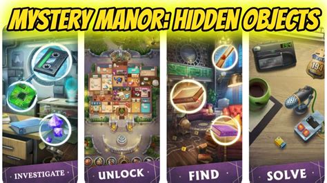 Mystery Manor Hidden Objects Gameplay Walkthrough Part 1 Ios