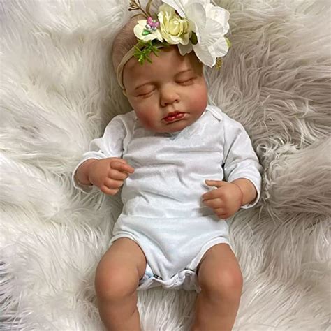 Buy Pinky Reborn 20inch 50cm Reborn Baby Doll With Hand Drawing Hair