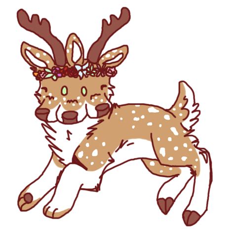 A Cute Deer Lady — Weasyl