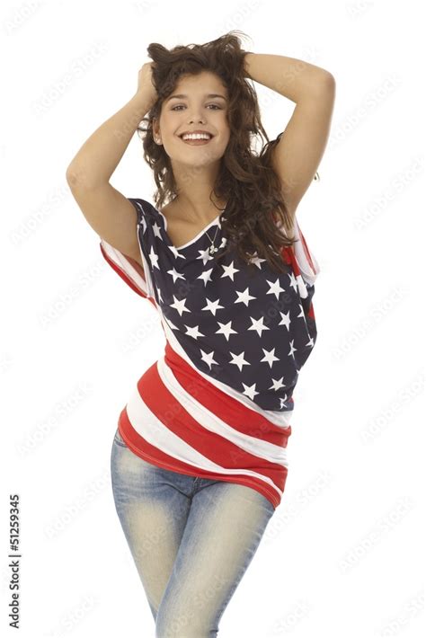 Sexy American Girl Stock Photo Adobe Stock