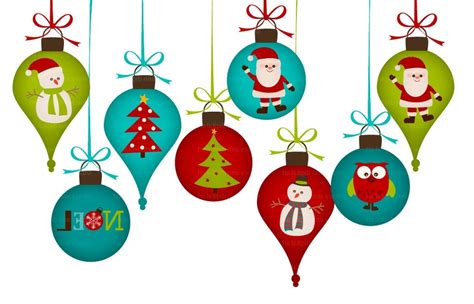 14 Christmas Ornaments Christmas Ornament Clip Art Clipartlook