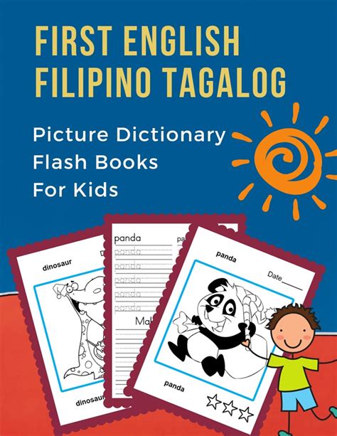 Buy First English Filipino Tagalog Picture Dictionary Flash Books For
