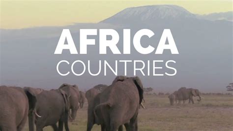 10 Best Countries To Visit In Africa Travel Video Shanduu