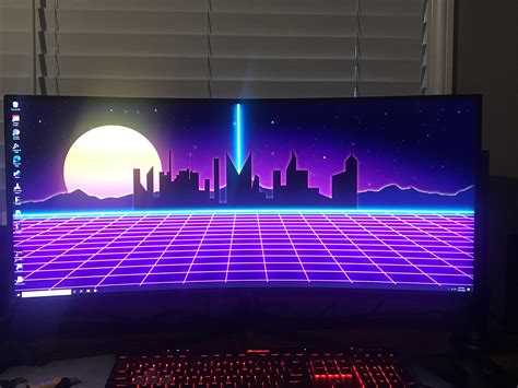 Made A New Ultra Wide Bg For My Monitor Routrun