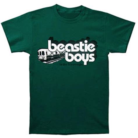 Beastie Boys Beastie Boys Mens Train T Shirt Xx Large Forest