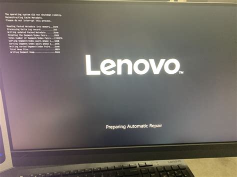 For enabling and disabling some system components and hardware configuration. Lenovo IdeaCentre All-in-One Bootloop Automatic Repair ...