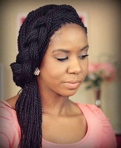 Senegalese Twist Braids Styles