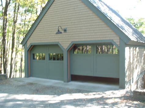 Architect Designed Garage Doors Angled Jam Custom Window Section