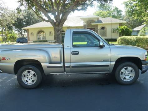 1999 Chevy Silverado 1500 Rare Stepside 4 Wheel Dr Z71 No Reserve