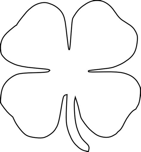 22 4 Leaf Clover Svg Free Png Free Svg Files Silhouette And Cricut