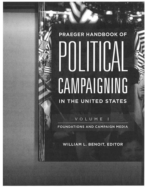 Pdf Framing In American Political Campaigns The Praeger Handbook Of