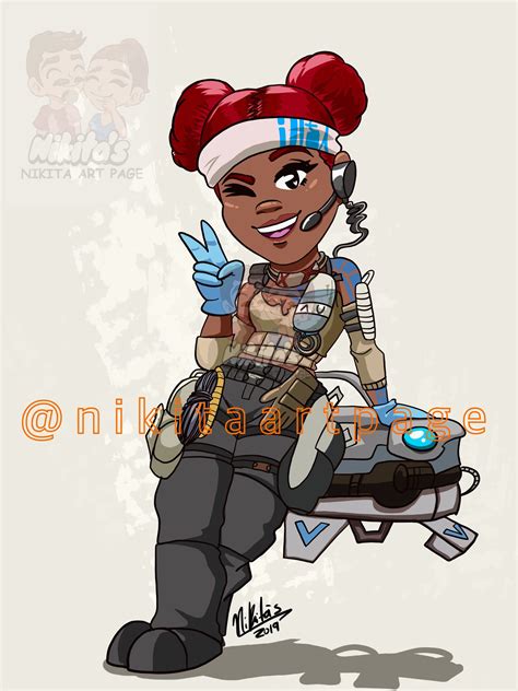 Artstation Apex Legends Lifeline Cartoon