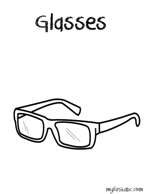 glasses coloring download glasses coloring for free 2019