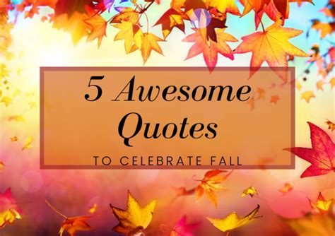 5 Awesome Quotes To Celebrate Fall Hello Creative Me