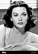 Hedy Lamarr (Hedwig Eva Maria Kiesler: 1914-2000), Werbefoto der in ...