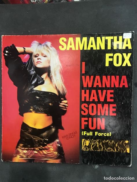 Samantha Fox Lp Maxisingles De 1988 Comprar Discos Lp Vinilos De Pop