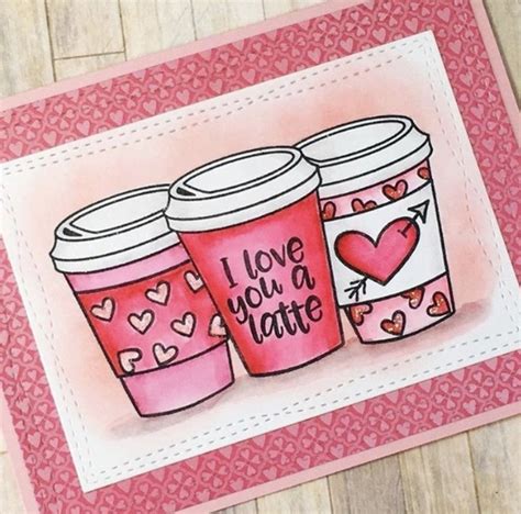 Avery Elle Cool Beans Coffee Card Coffee Cards Coffee Themed Cards