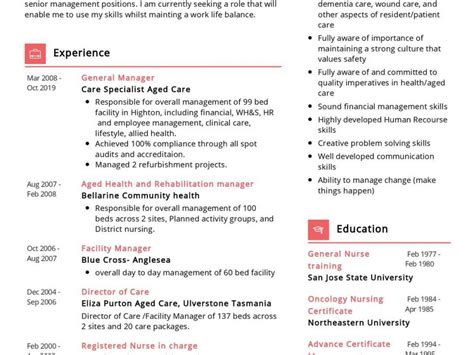 Registered Nurse Resume Sample In 2024 Resumekraft