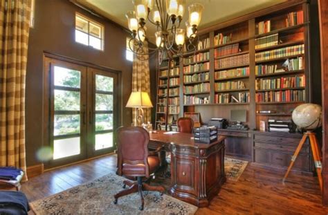 28 Breathtaking Home Library Designs Pictures