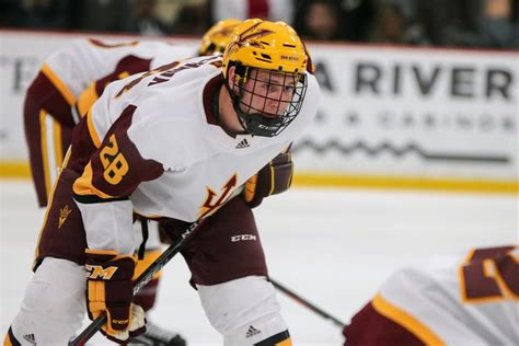 Asu Mens Hockey Physical Fourth Line Injecting Energy Confidence