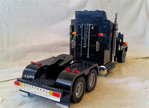 Lego Semi Truck Chrome 8285 Big Rig 18 Wheeler Mack Peterbuilt Tractor