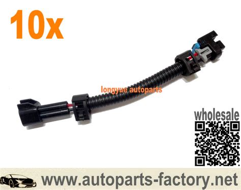 5 set car sealed weather proof connector 1.8mm terminal heat sockets gray. delphi mini Multec 2 to bosch EV6 Injector connector adapter