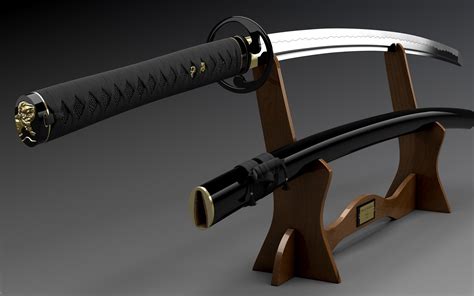 Katana Samurai Sword Free Widescreen Wallpaper 12152