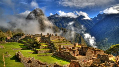 Peru Machu Picchu Machu Picchu Peru Machu Picchu Is One Of The