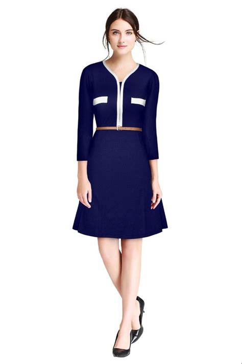 Plain Multy Color Richa Fashion World Western Dress 34th Sleeves