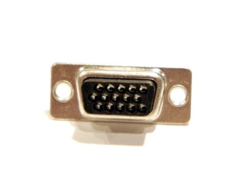 Vga Style Hd15 15 Pin Female Crimping Pin Housing Connector Ebay