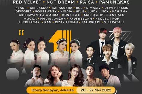 Harga Tiket Konser Nct Dream Jakarta Bulan Mei 2022 Dan Jadwal Konser