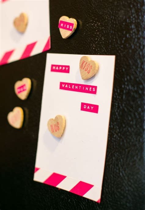 Diy Heart Magnets Fun Valentines Day Ideas Valentine Crafts Valentines