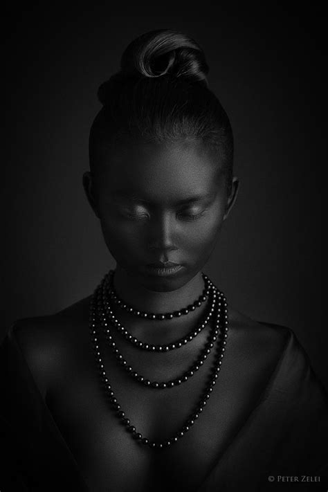 dark is beautiful on behance black pearl black and white photographs pearls