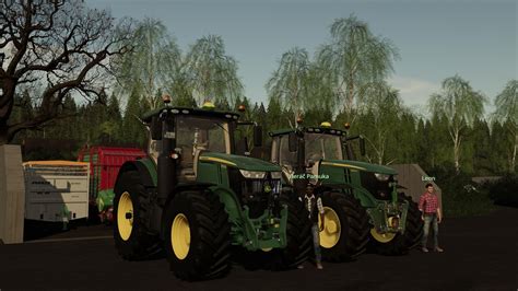 John Deere 7r V1003 Fs 19 Tractors Farming Simulator 2019 Mods