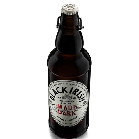 Black Irish Whiskey Spirit And Stout 70cl Castle Off Licence