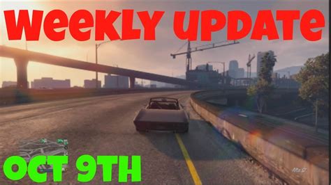 Gta 5 Weekly Update Oct 9th Youtube