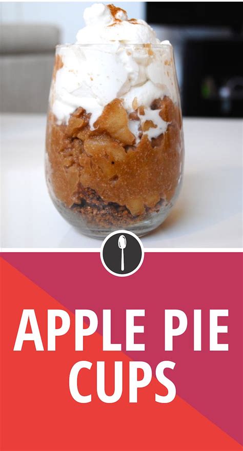 How To Make Simple Apple Pie Cups Easy Apple Pie Apple Pie Cups