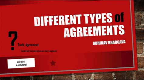 Different Types Of Trade Agreements Tifa Bit Ptafta