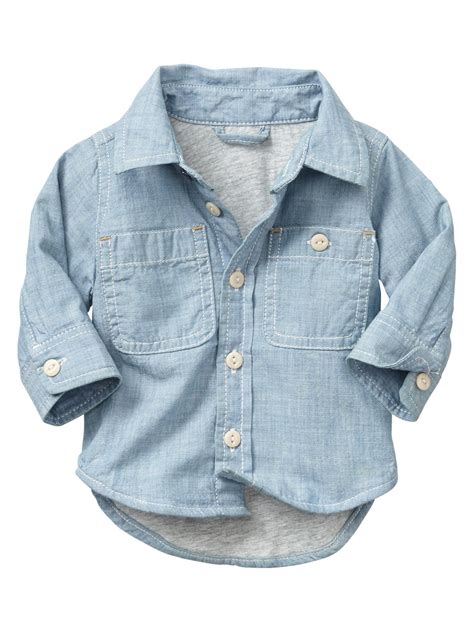 Chambray Shirt Gap Cute Outfits For Kids Boy Outfits Baby Clothes