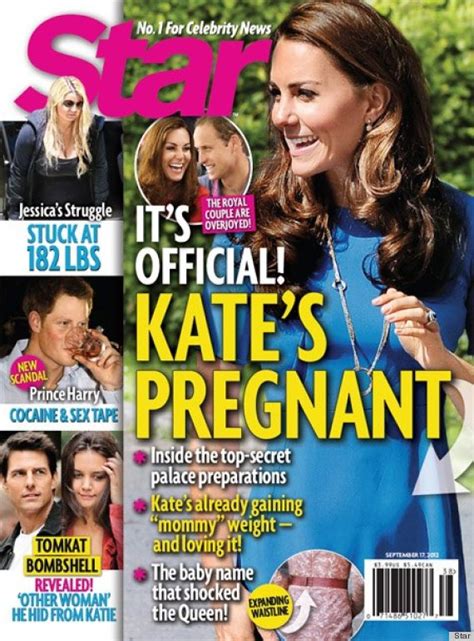 Kate Middleton Pregnant Star Magazine Breathlessly Calls It Photo