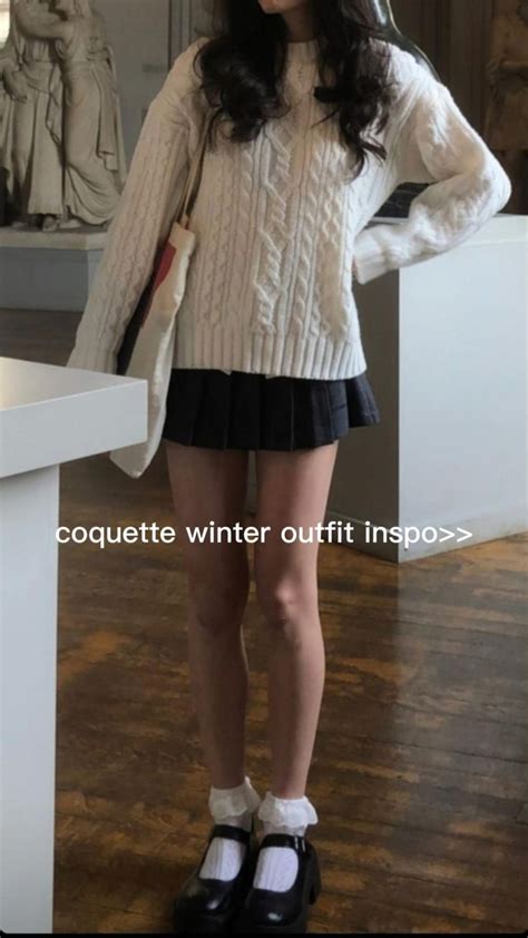Coquette Fits For Winter In Cute Outfits Clothes Casual Outfits