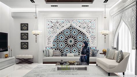 Modern Islamic Interior Design On Behance Living Room Design Decor