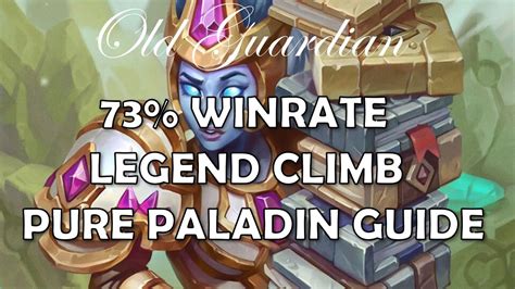 Pure Paladin Deck Guide And Gameplay Hearthstone Ashes Of Outland