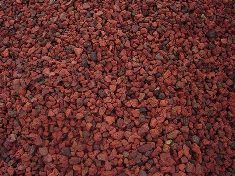 34 Red Lava Rock Hasties Capitol Sand And Gravel Rock Topsoil