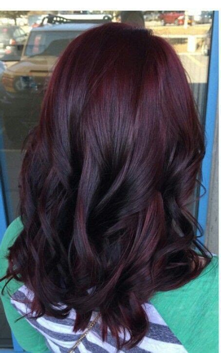 The her natural hair color is dark, and she maintains those. 36 Intensely Cool Red Mahogany Hair Color Ideas