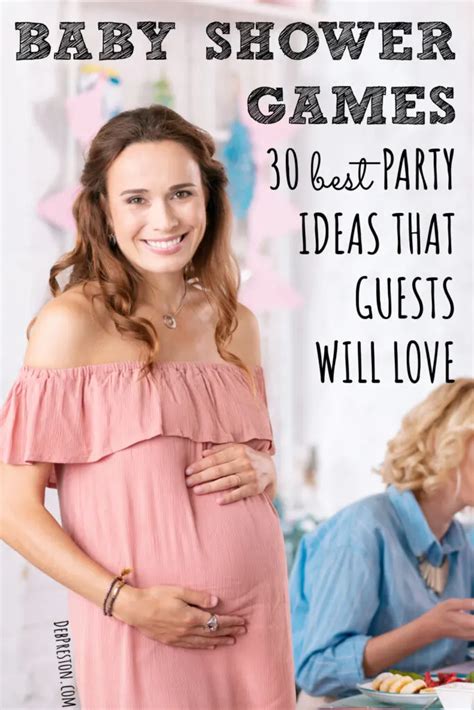 Baby Shower Games 30 Best Party Ideas Your Guests Will Love