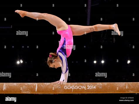 Australias Lauren Mitchell During The Womens Artistic Gymnastics Balance Beam Final At The Sse